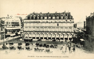 Lojas de departamento Louvre department store, Paris de French Photographer