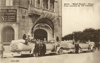 Hotel Royal, Metz, França (foto a p/b) de French Photographer