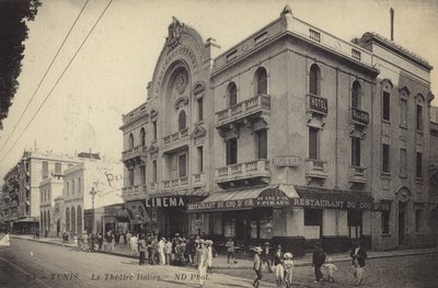 Teatro Italiano, Tunes, Tunísia de French Photographer