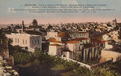 Jerusalém, Igreja de Santa Ana e área do Templo de French Photographer