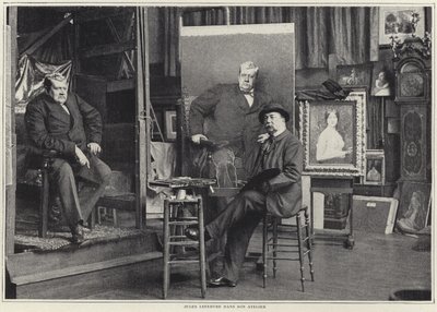 Jules Lefebvre em sua oficina de French Photographer