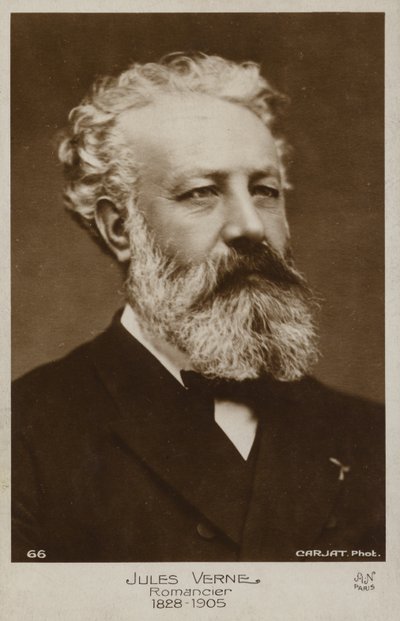 Jules Verne (1828-1905), romancista francês de French Photographer