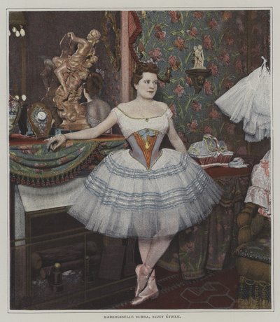 Julia Subra, bailarina italiana de ballet (foto colorida) de French Photographer