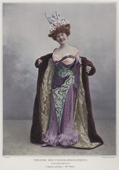 Juliette Mealy, ator e cantor francês (foto colorida) de French Photographer