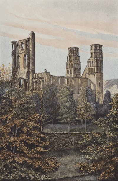 Jumieges, antiga abadia, Ensemble NE de French Photographer