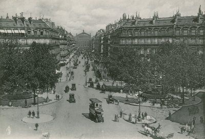Avenida da ópera, avenida da ópera (photoengraving) de French Photographer