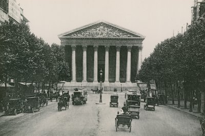 Igreja da Madeleine, Magdalen Church (fotogravura) de French Photographer