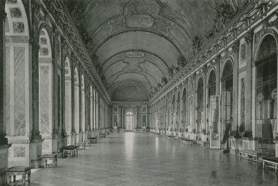 O Salão dos Espelhos, Galeria dos Copos (fotogravação) de French Photographer