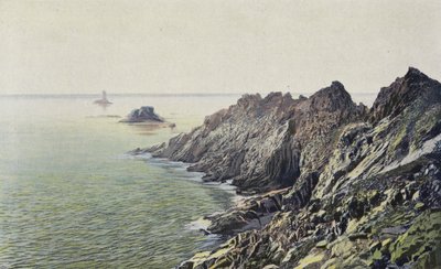 O Pointe Du Raz De Sein, Vista Oriental de French Photographer