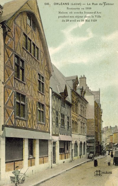 Rue de Labour, Orleans (foto a cores) de French Photographer