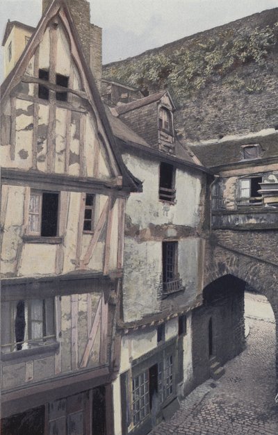 Laval, Porte Beucheresse e casas vicilles de French Photographer