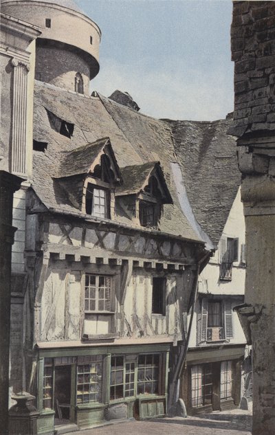 Laval, casas de madeira antigas de French Photographer