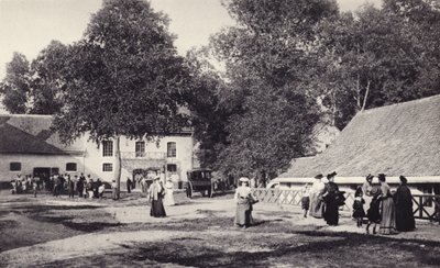 Le Touquet, os celeiros e byres etc, que, em 1903, foram organizados para receber convidados em que foi o primeiro Hermitage Hotel de French Photographer
