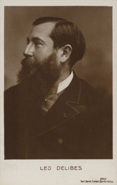 Leo Delibes, compositor francês (1836-1891) de French Photographer