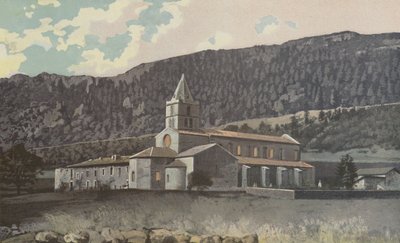 Leoncel, vista da abadia, Cote NE de French Photographer