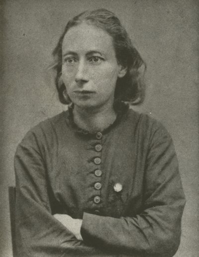 Louise Michel, Comuna de Paris (foto a p/b) de French Photographer
