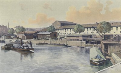 Lyon, La Saone, estação de água de Vaise de French Photographer