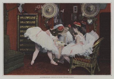 Mademoiselle Viollat e Mademoiselle Blanc, segundo tema (foto a cores) de French Photographer
