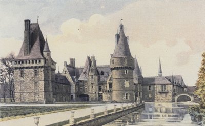 Maintenon, Chateau, visão geral de French Photographer
