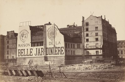 Maison de la Belle Jardinière, 1866 ou 1867 (foto) de French Photographer