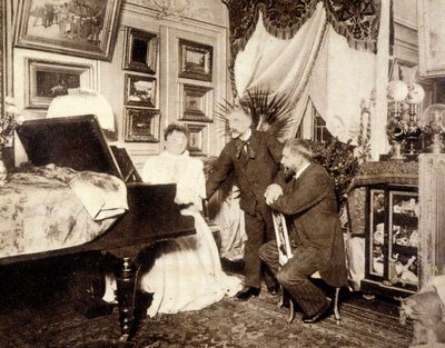 Mallarme e Manet - fotografia de French Photographer
