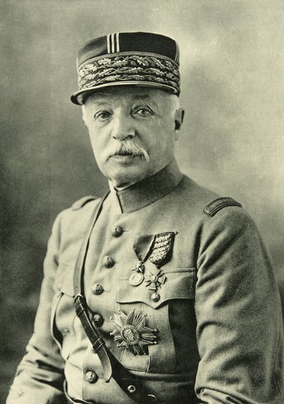 Marechal Emile Fayolle (1852-1928), século XX (fotografia) de French Photographer