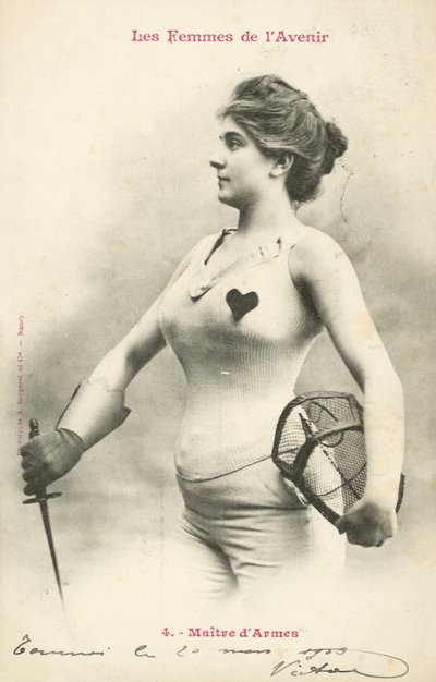 Mestre de armas, mulher do futuro de French Photographer