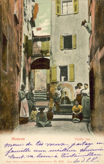 Menton, França, Old Street de French Photographer