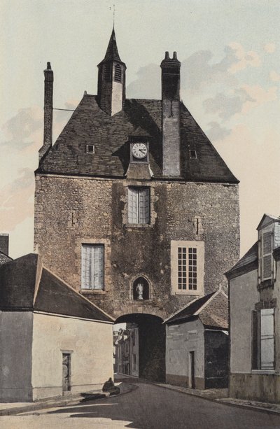 Meung, City Gate, chamado Porte d&39;Amont de French Photographer