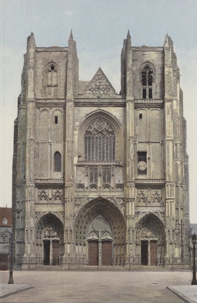Nantes, Cathedrale, Facade O  de French Photographer