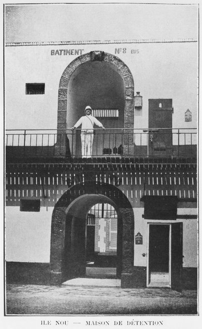 Nova Caledônia, Ilha de Nou, Casa de Detenção, de La Depeche Coloniale, 1903 de French Photographer