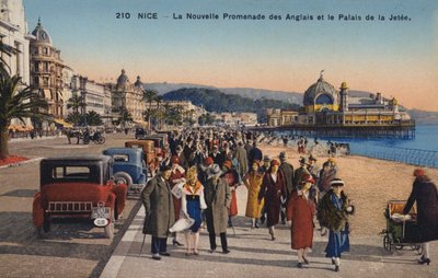 Nice, o novo passeio dos ingleses, o palácio do Jetee de French Photographer