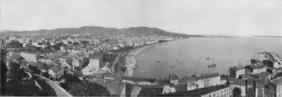 Panorama de Cannes (foto a p/b) de French Photographer