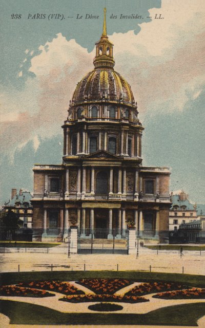 Paris, a cúpula de invalides de French Photographer