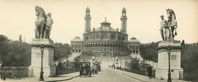 Paris, o Palácio Trocadero e a Ponte Iena, o Palácio Trocadero e a Ponte Iena de French Photographer
