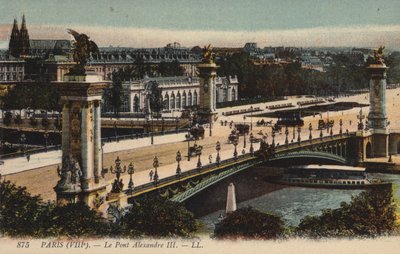 Paris, a ponte Alexander III de French Photographer