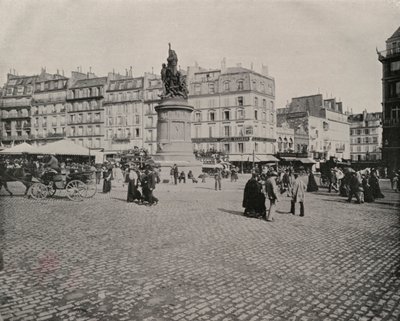 Paris: Place de Clichy (foto a p/b) de French Photographer