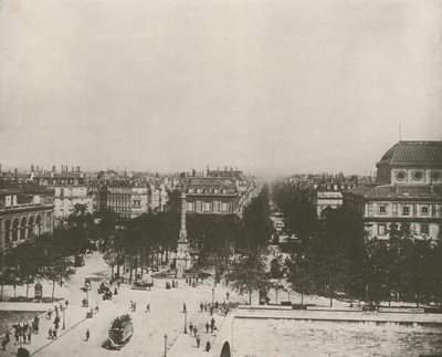 Paris: A Place du Chatelet (foto a p/b) de French Photographer