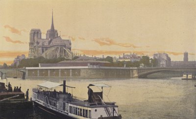 Paris, vista da ponta E de Ile de la Cité de French Photographer