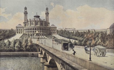 Paris, vista do Palácio Trocadero de French Photographer