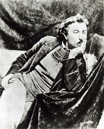 Paul Gauguin (1848-1903) (fotografia a preto e branco) de French Photographer