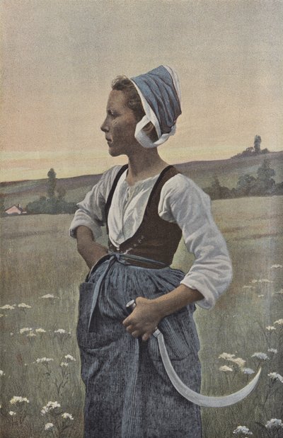Camponês bretão de French Photographer