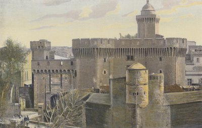 Perpignan, Le Castillet, lado externo de French Photographer