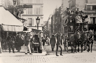Place de Clichy, Paris (foto a p/b) de French Photographer