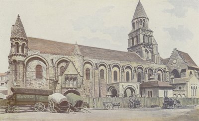 Poitiers, Igreja de Notre-Dame-la-Grande, Fachada laterale S de French Photographer