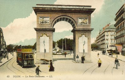 Portão Guillaume, Dijon de French Photographer