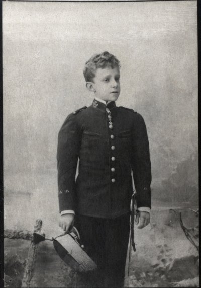 Retrato de Alfonso XIII de Espanha (1886-1941), rei da Espanha. de French Photographer