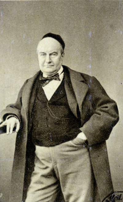 Retrato de Charles Augustin Sainte Beuve (1804 - 1869) (Sainte-Beuve), escritor, jornalista e crítico literário. de French Photographer