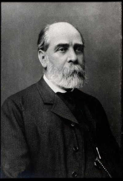 Retrato de Hector Malot (1830-1907), escritor francês. de French Photographer