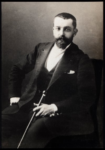 Retrato de Henri Gervex (1852-1929), pintor francês. de French Photographer